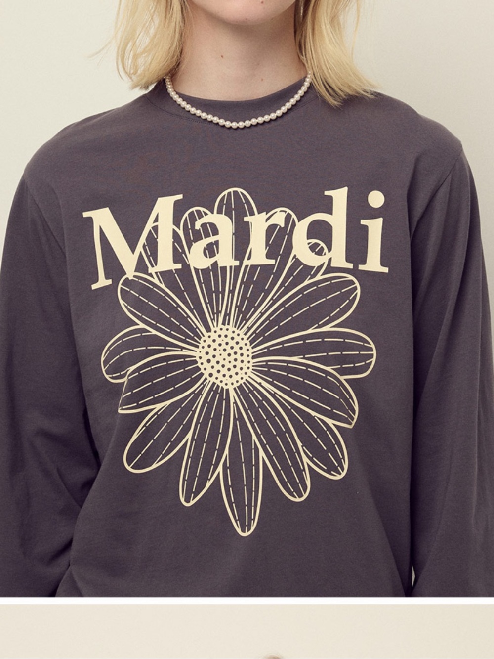 Mardi Mercredi Long sleeve t shirt - One size